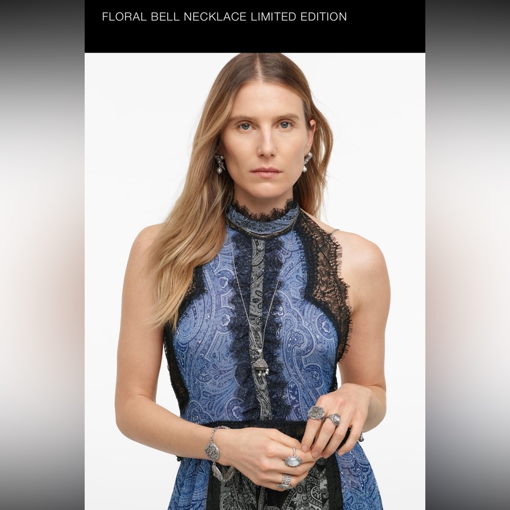 FLORAL BELL NECKLACE LIMITED EDITION